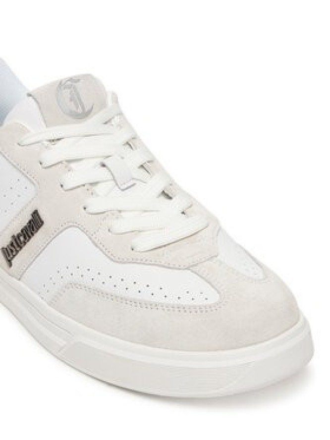 Just Cavalli Sneakersy 80QA3SB2 ZPC12 Biały