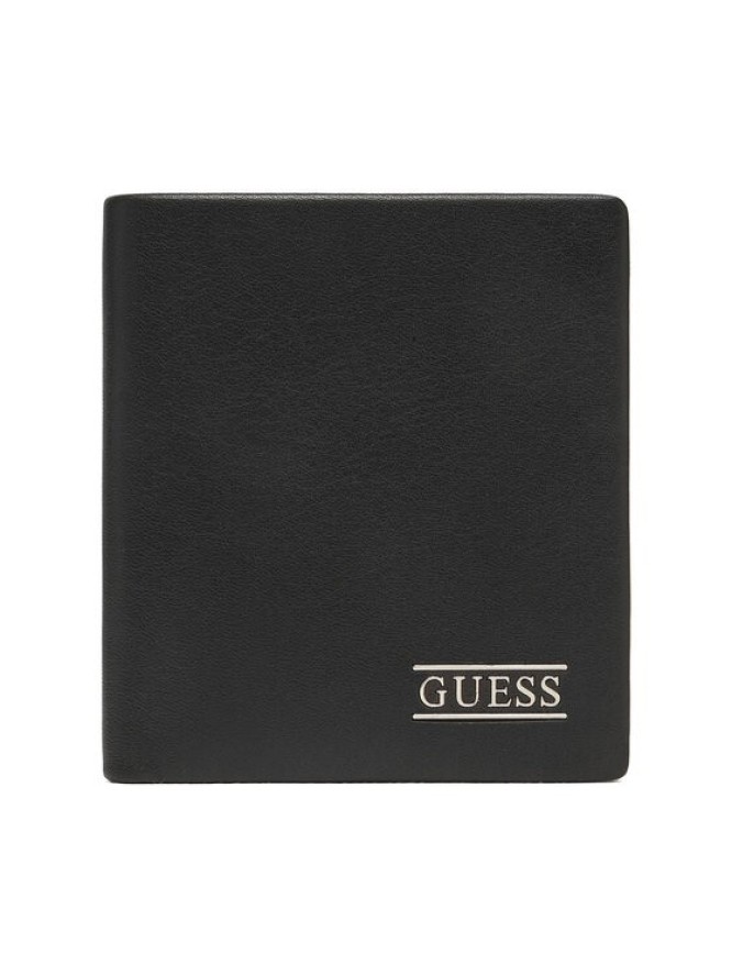 Guess Portfel SMNEBR LEA18 Czarny