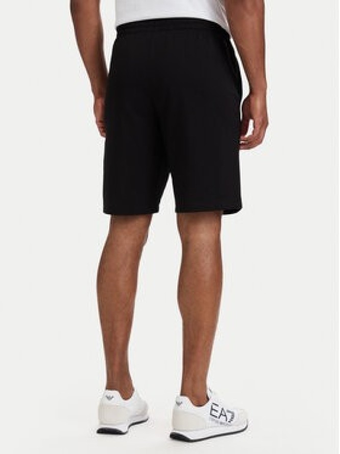 EA7 Emporio Armani Szorty sportowe 7M002421 AF13512 MC001 Czarny Slim Fit