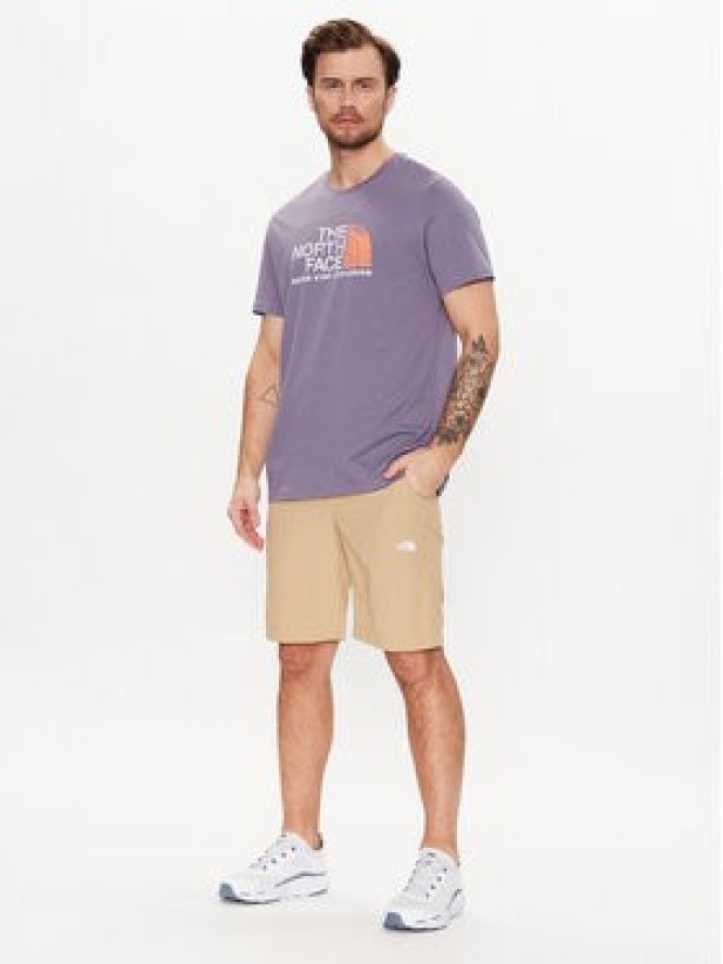 The North Face Szorty sportowe Tanken NF0A2S85 Beżowy Regular Fit