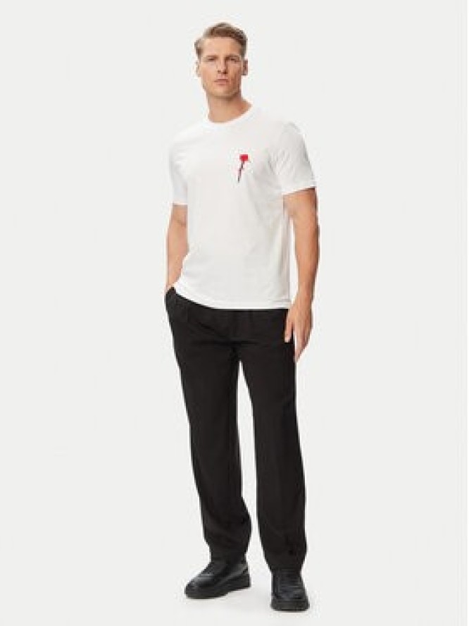 HUGO T-Shirt Diflow 50574447 Biały Regular Fit