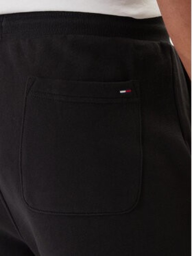 Tommy Jeans Szorty sportowe Signature DM0DM23017 Czarny Regular Fit