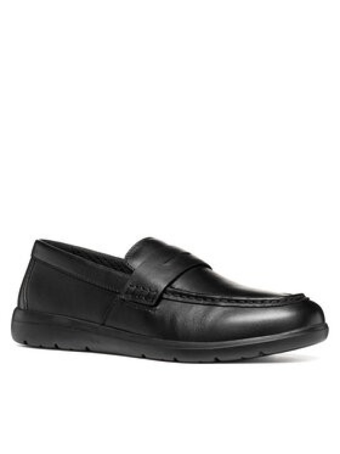 Geox Mokasyny U Leitan U663QB 00085 C9999 Czarny