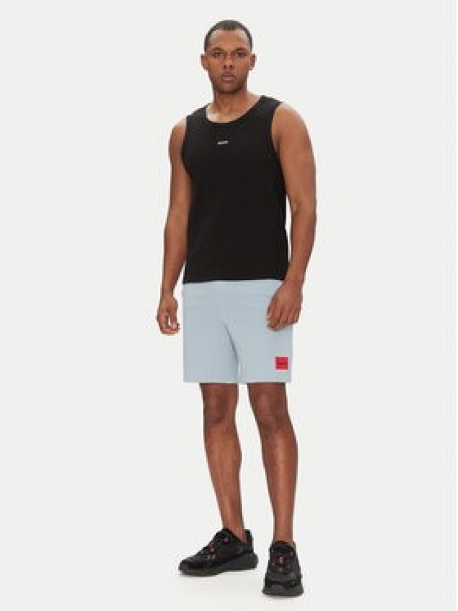 HUGO Szorty sportowe Diz222 50466196 Błękitny Regular Fit