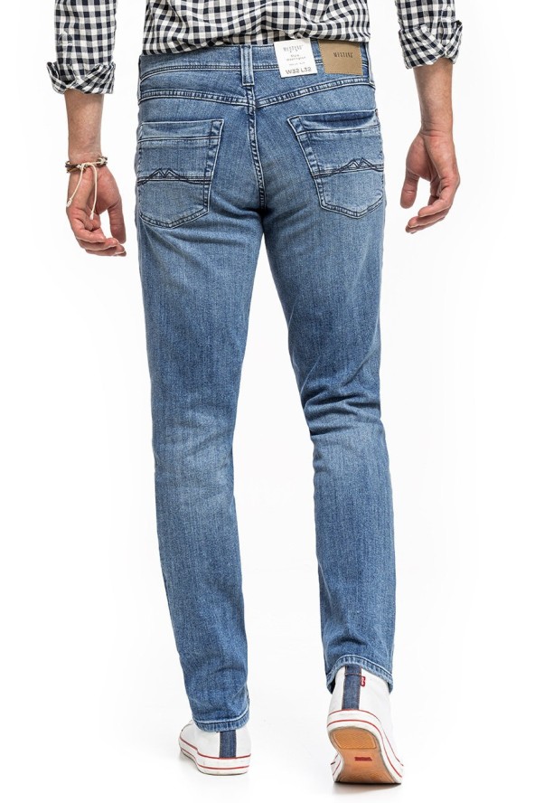 MUSTANG WASHINGTON MĘSKIE SPODNIE JEANSOWE JEANSY DENIM BLUE 1013944 5000 313