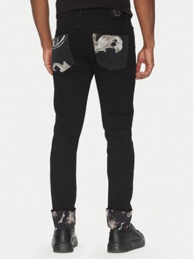 Versace Jeans Couture Jeansy 78GAB5DC Czarny Slim Fit