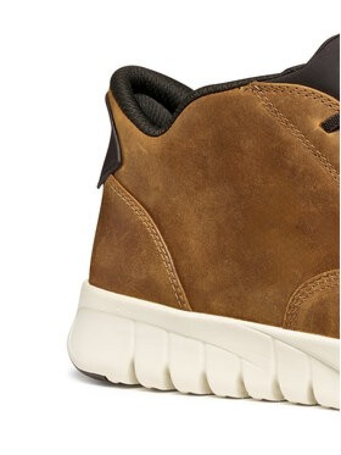 Geox Sneakersy U Flextride Plus U56MAB 000FF C6002 Brązowy