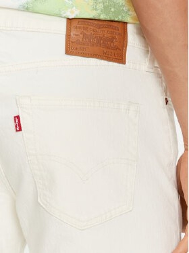 Levi's® Jeansy 511™ 04511-5826 Écru Slim Fit