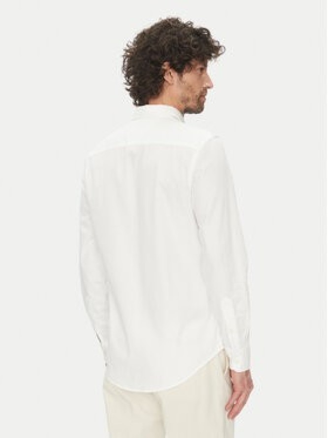 Tommy Hilfiger Koszula MW0MW38556 Biały Slim Fit