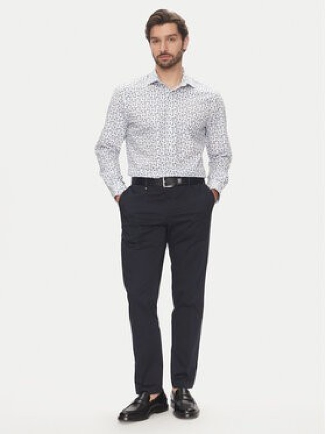 Pierre Cardin Koszula C6 11004.0409 Granatowy Modern Fit