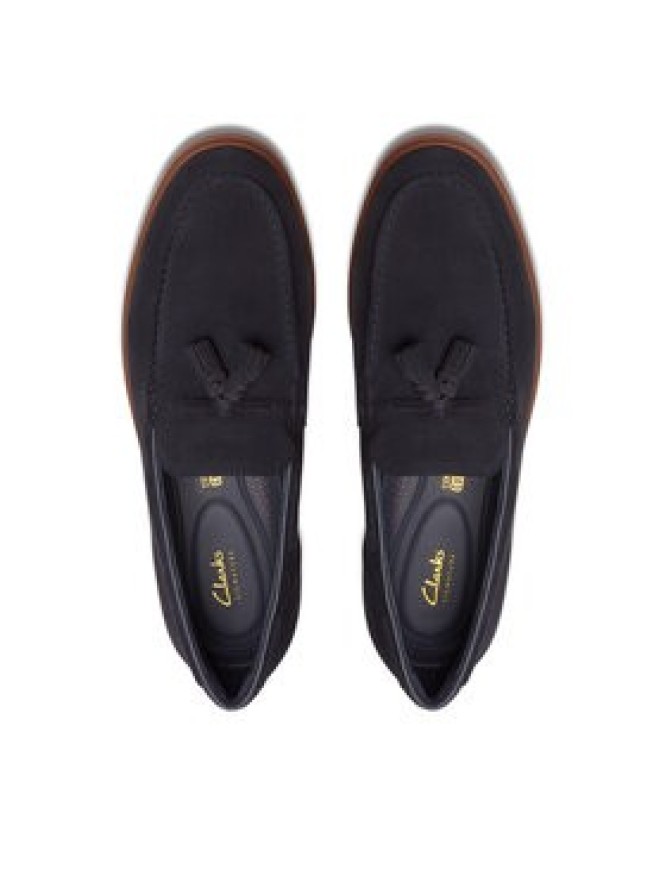 Clarks Mokasyny Torford Tassel 26180334 Granatowy