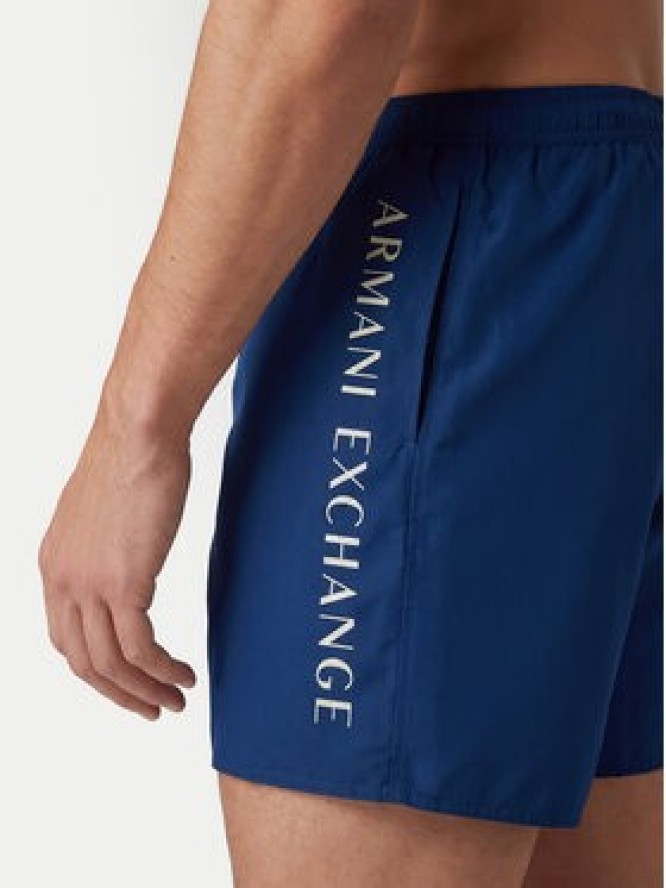 Armani Exchange Szorty kąpielowe XM000832 AF22573 UB131 Niebieski Regular Fit