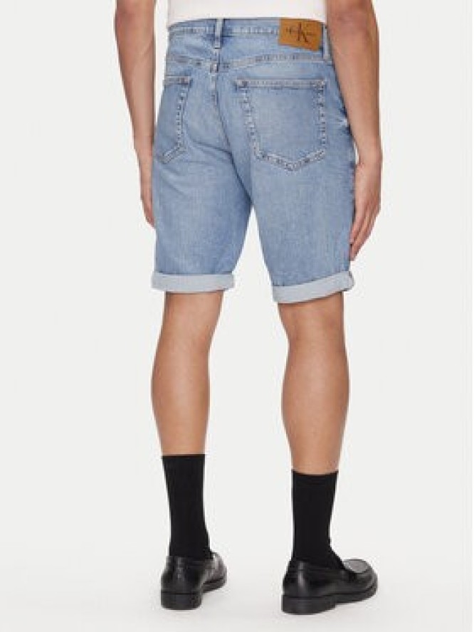 Calvin Klein Jeans Szorty jeansowe J30J327516 Niebieski Slim Fit