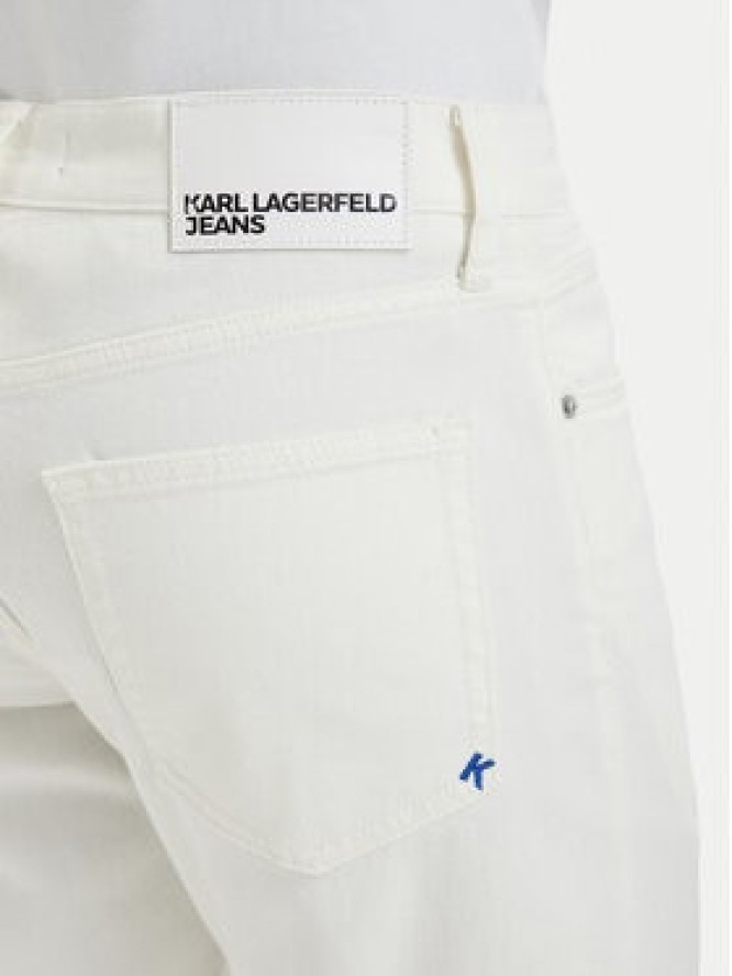 Karl Lagerfeld Jeans Jeansy B2M10135 Biały Tapered Fit