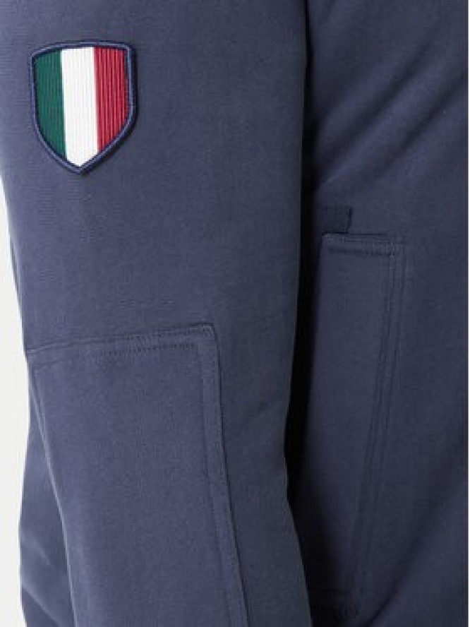 Aeronautica Militare Bluza 252FE2071UF00669 Granatowy Regular Fit