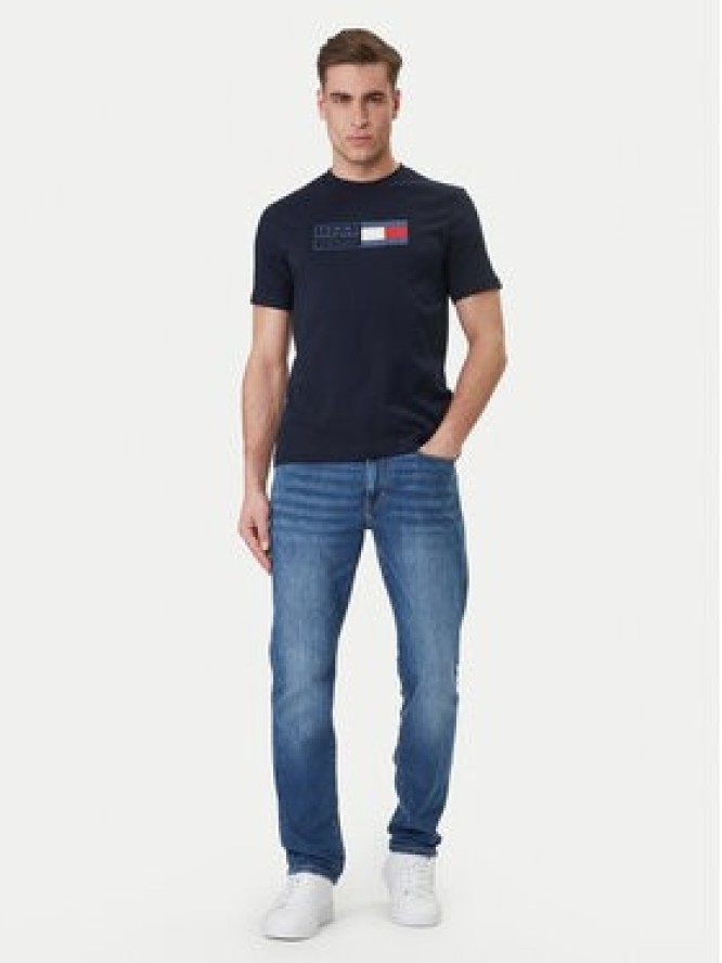 Tommy Hilfiger Jeansy Denton MW0MW42317 Niebieski Slim Fit