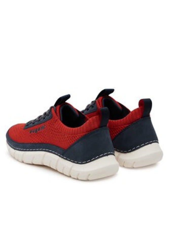 Bugatti Półbuty 321-ASM01-6950 Czerwony