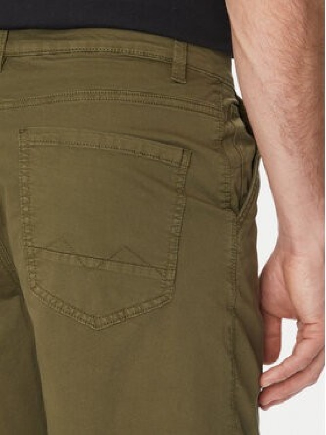 Blend Szorty jeansowe 20718399 Zielony Regular Fit