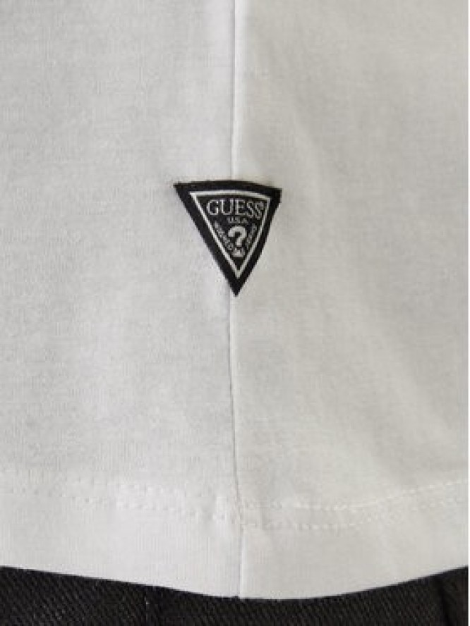 Guess T-Shirt M6RI01 I3Z14 Biały Regular Fit