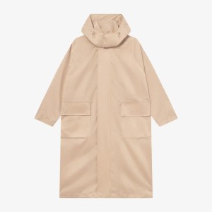 Kubota Parka Przeciwdeszczowa Jesienna Beżowa S/M