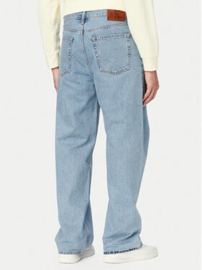 Calvin Klein Jeans Jeansy LV04RF953G Niebieski jasny Baggy Fit