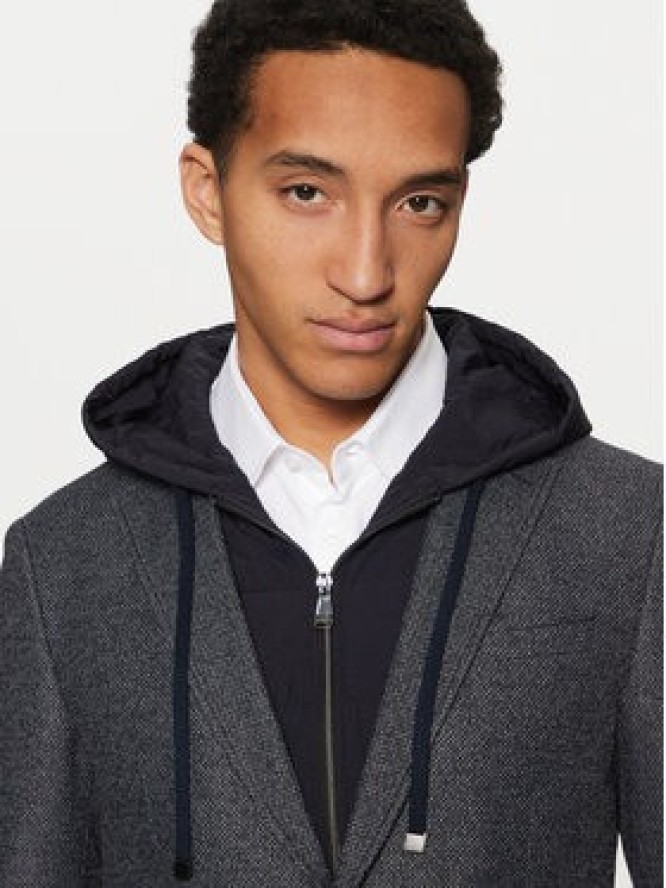 JOOP! Jeans Kurtka przejściowa 15 JJB-18Hoodney-J15 30045021 Granatowy Slim Fit