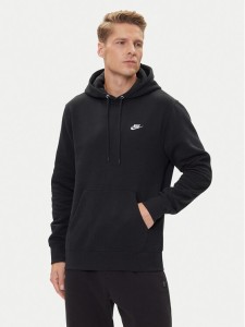 Nike Bluza Club Ft FN3859 Czarny Regular Fit
