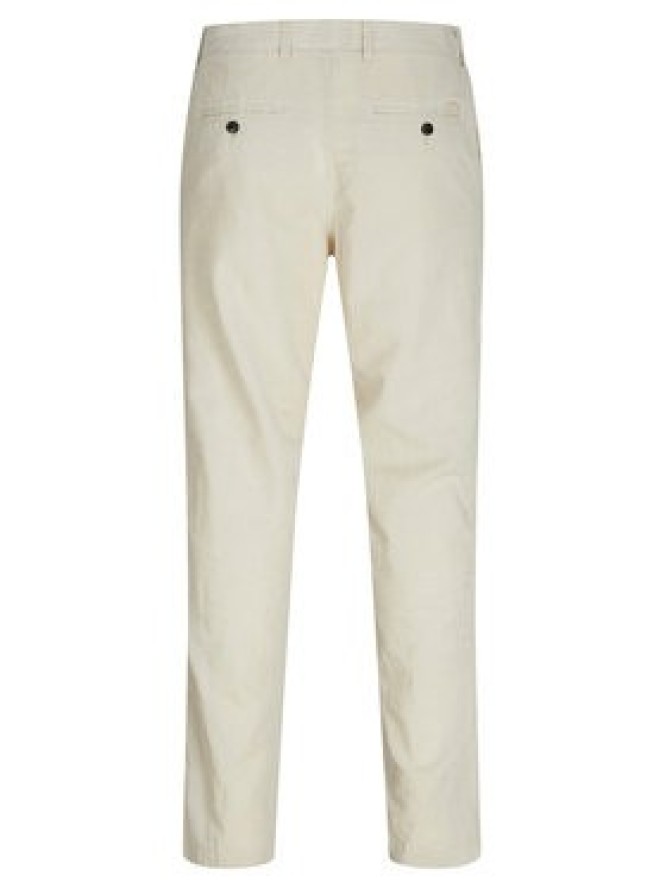 Jack & Jones Chinosy Stace 12248604 Écru Tapered Fit