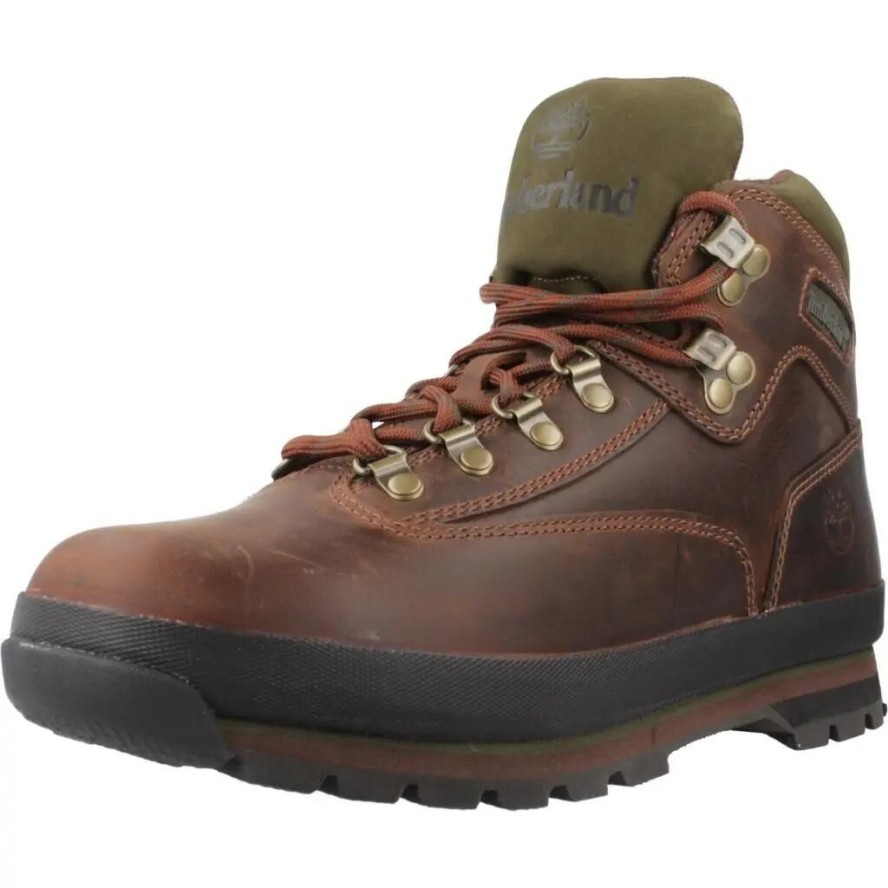 Buty TIMBERLAND EURO HIKER MID LACE UP Brązowy