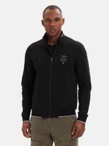 Aeronautica Militare Bluza 261FE1956UF00459 Czarny Regular Fit