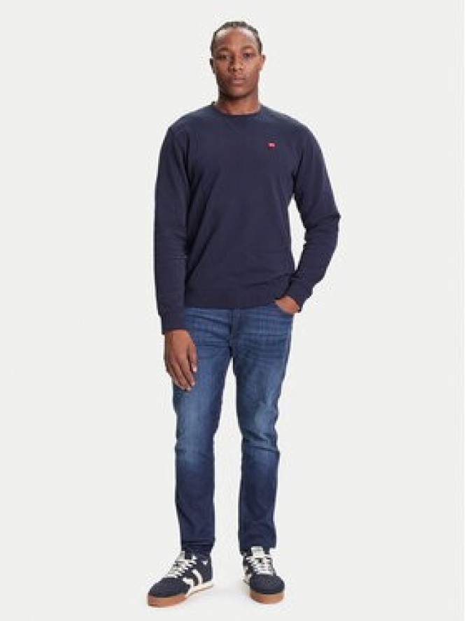 Wrangler Bluza Sign Off 112350534 Granatowy Regular Fit