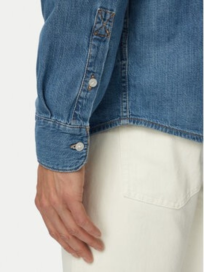 Tommy Jeans Koszula jeansowa DM0DM23028 Niebieski Relaxed Fit