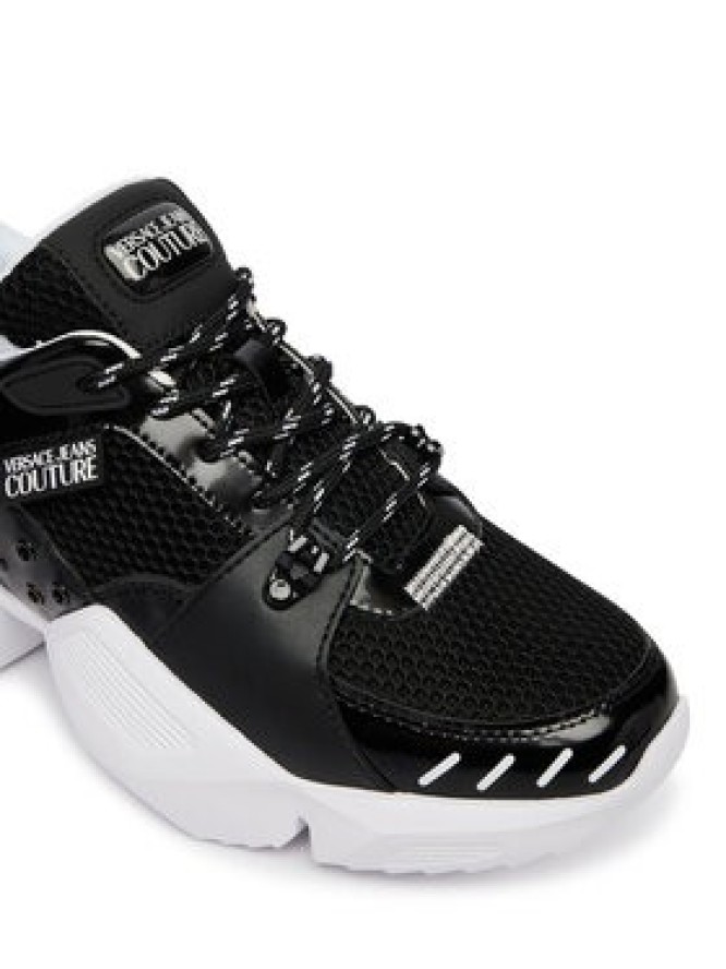 Versace Jeans Couture Sneakersy 80YA3SU4 ZSD89 Czarny