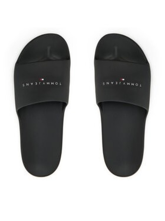 Tommy Jeans Klapki EM0EM01559 Czarny