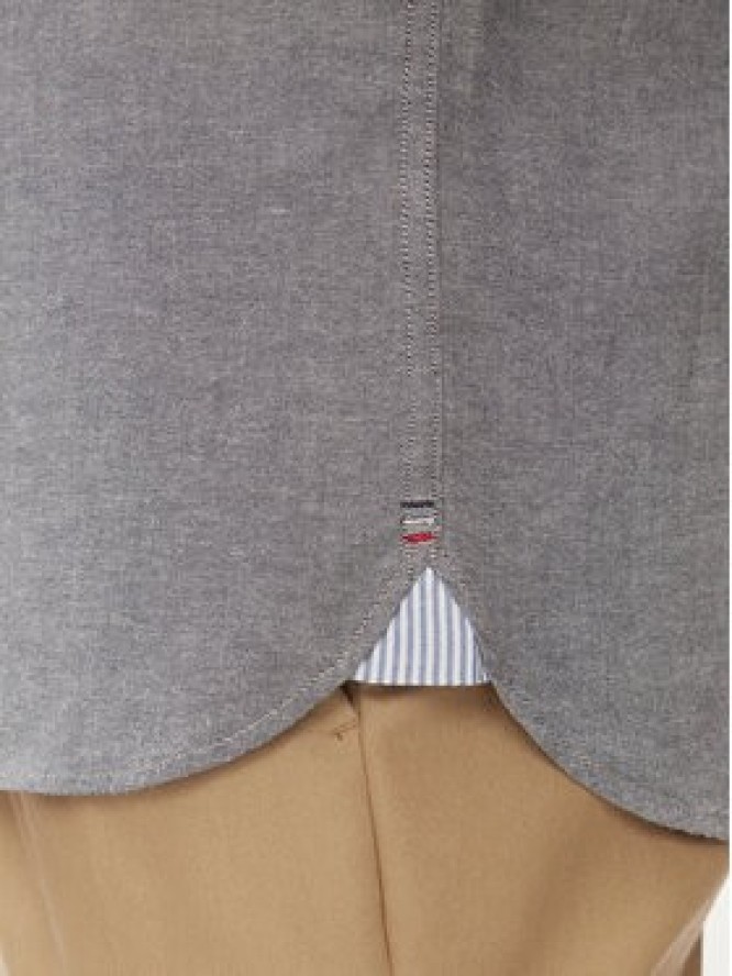 Tommy Hilfiger Koszula 1985 MW0MW33810 Szary Slim Fit