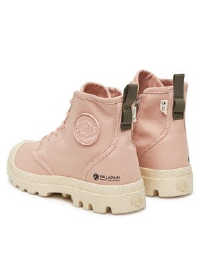 Palladium Trapery Pampa Hi Zip Organic 79101-605-M Różowy