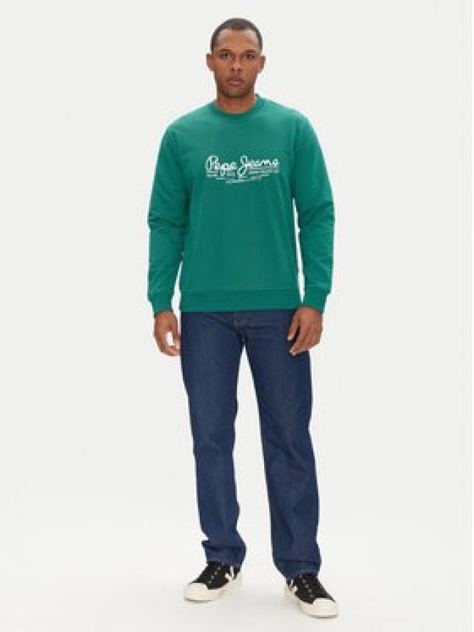 Pepe Jeans Bluza Dumas PM582832 Zielony Regular Fit