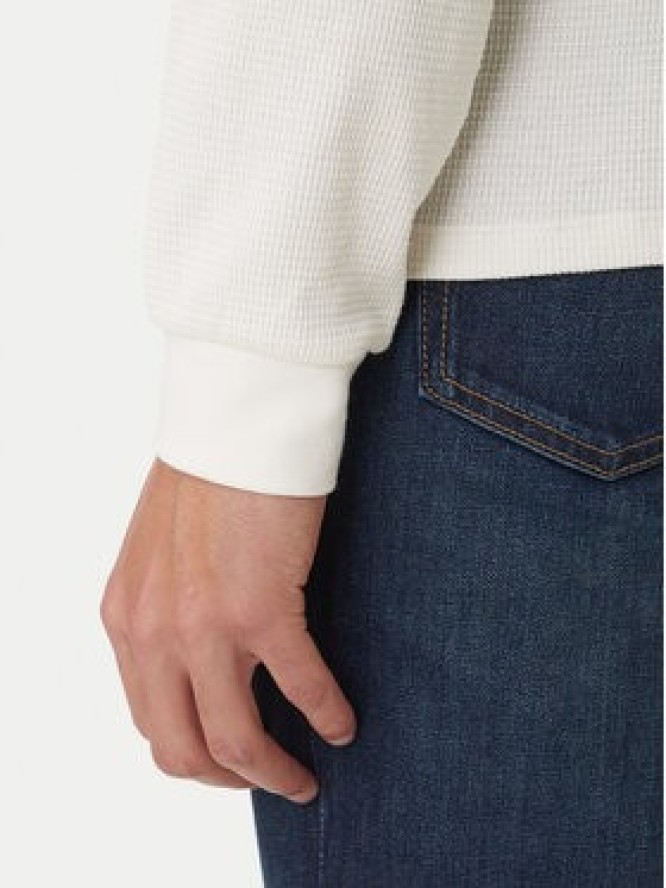 Calvin Klein Jeans Sweter LV040EM217 Écru Regular Fit