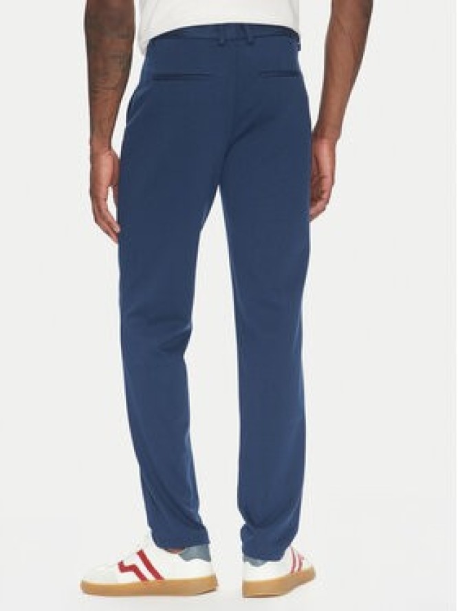 Lindbergh Chinosy 30-006052 Niebieski Slim Fit