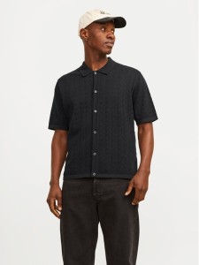 Jack & Jones Koszula Jornoto 12255011 Czarny Regular Fit