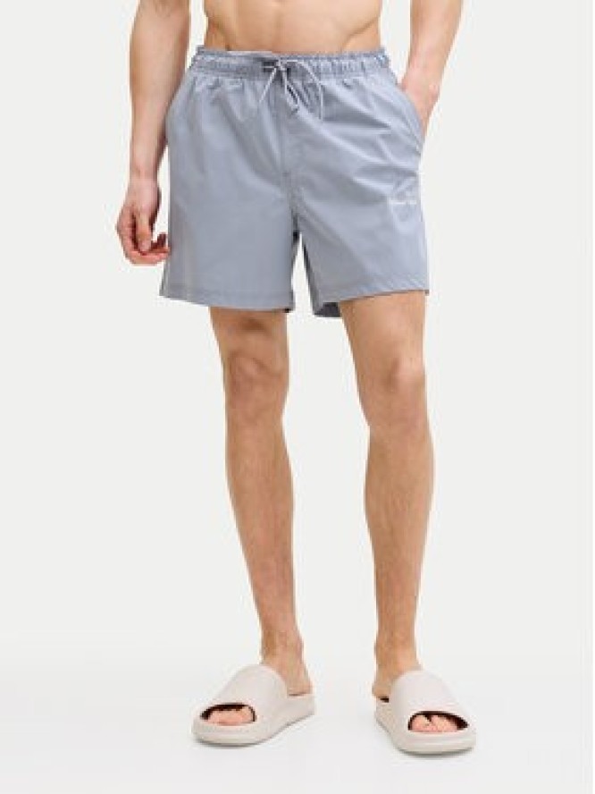 Jack & Jones Szorty kąpielowe Maui Norrebro 12291434 Turkusowy Regular Fit