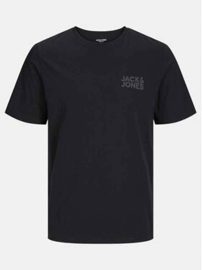 Jack & Jones T-Shirt Corp Logo 12151955 Czarny Standard Fit