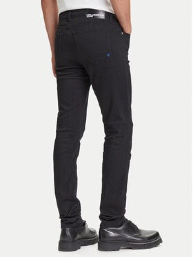 Karl Lagerfeld Jeans Jeansy A3M10031 Czarny Skinny Fit