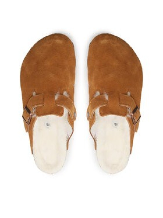 Birkenstock Kapcie Boston 1001140 Brązowy