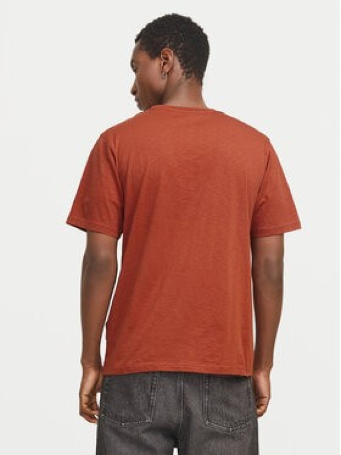 Jack & Jones T-Shirt Split 12272995 Brązowy Regular Fit