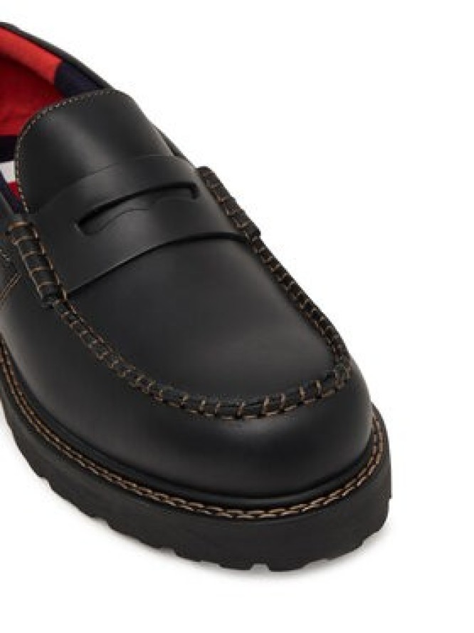 Tommy Jeans Loafersy Archive '01 Loafer EM0EM01710 Czarny