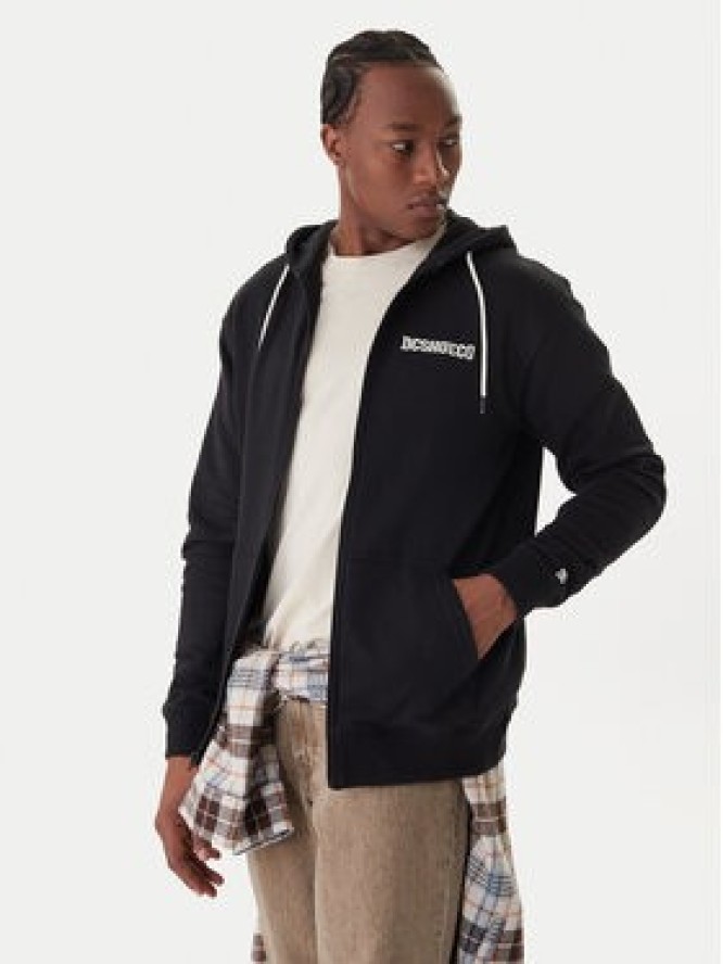 DC Shoes Bluza Baseline ADYFT03389 Czarny Regular Fit