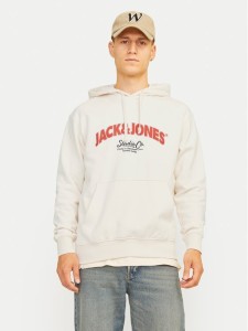 Jack & Jones Bluza Bronx 12262919 Écru Regular Fit