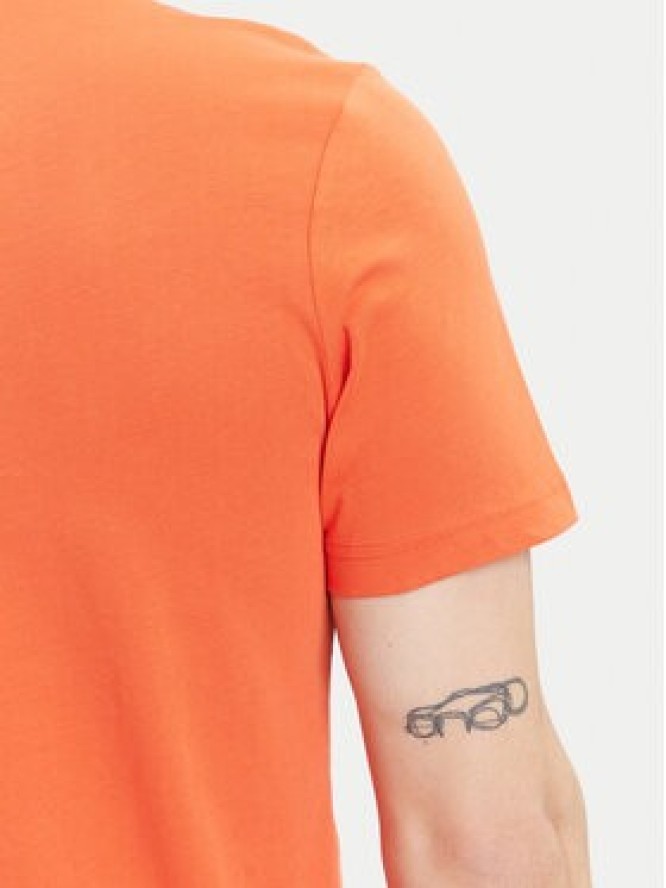 Tommy Hilfiger T-Shirt Fathers Day MW0MW39356 Pomarańczowy Regular Fit