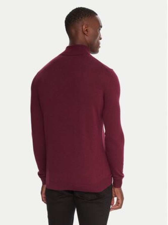 KARL LAGERFELD Golf 655058 554399 Bordowy Regular Fit